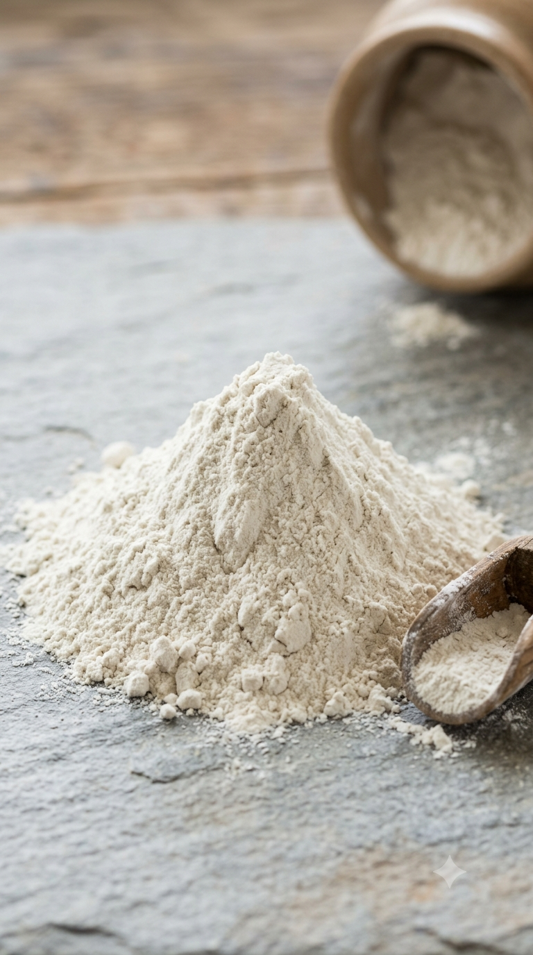 Talc mineral rock